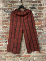 RED AND BLACK PLAID PANTS, WORLD OF CROW - Kapade Shop