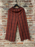 RED AND BLACK PLAID PANTS, WORLD OF CROW - Kapade Shop