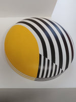 YELLOW/BLACK/WHITE, WALL SCULPTURE, HALF FACE - SONIA