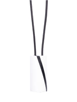 WHITE AND BLACK,  ROUND NECKLACE, DESIGNS BY SONIA - Kapade Shop