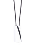 WHITE AND BLACK,  ROUND NECKLACE, DESIGNS BY SONIA - Kapade Shop