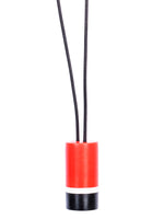 RED AND BLACK ART,  LIMITED EDITION, NECKLACE, DESIGNS BY SONIA - Kapade Shop