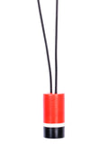 RED AND BLACK ART,  LIMITED EDITION, NECKLACE, DESIGNS BY SONIA - Kapade Shop