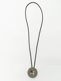 GREY, BLACK AND WHITE, DISTRESSED ART, NECKLACE, DESIGNS BY SONIA - Kapade Shop