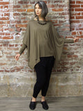 OLIVE TOP IN BAMBOO, Nrk - Kapade Shop